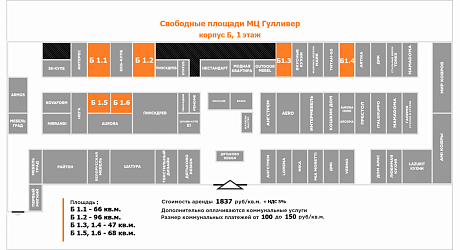 Корпус Б 1-й этаж