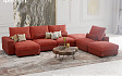 Модульный диван премиум-класса Верона 10 (корал). Мебельная фабрика Филатофф