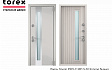 Серия Snegir PRO-C – всепогодная дверь с терморазрывами в коробе и полотне. Модель для эксплуатации в суровых погодных условиях. Дверь Snegir PRO успешно противостоит любой непогоде.  Стальные двери TOREX